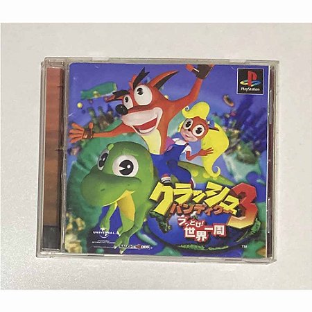Crash Bandicoot 3 - Original PS1 JP (Usado)