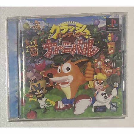 Crash Bandicoot Carnival Crash Bash - Original PS1 JP (Usado)