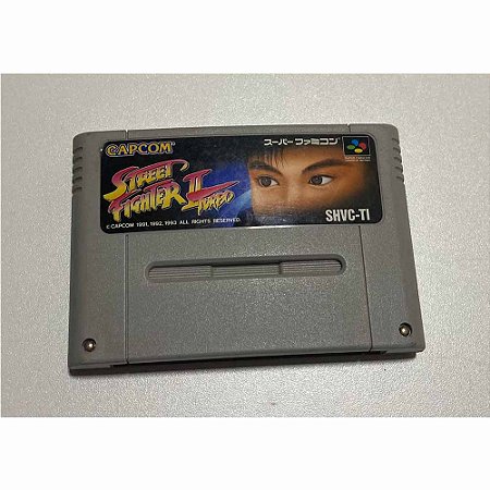 Street Fighter 2 Turbo, Super Famicom Original (Usado)