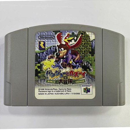 Banjo Kazooie 64, Nintendo 64 JP Original (Usado)
