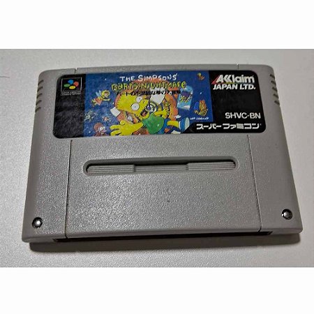 The Simpsons Bart Nightmare, Super Famicom Original (Usado)