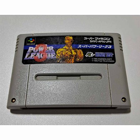 Super Power League 3, Super Famicom Original (Usado)