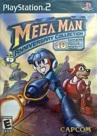 Mega Man Anniversary Collection - PS2 (Mídia Física) - Novo, Lacrado