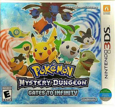 Pokemon Mystery Dungeon Gates Of Infinity - 3DS (Mídia Física) - Novo, Lacrado