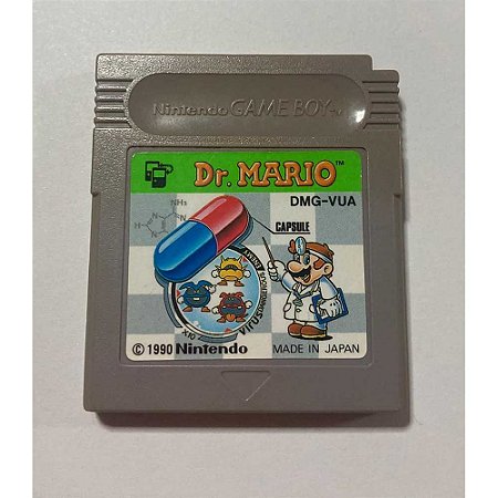 Dr Mario, Game Boy Nintendo JP Original (Usado)