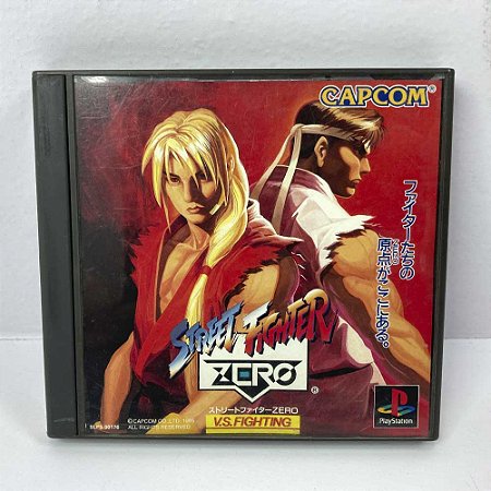 Street Fighter Zero - Original PS1 JP (Usado)