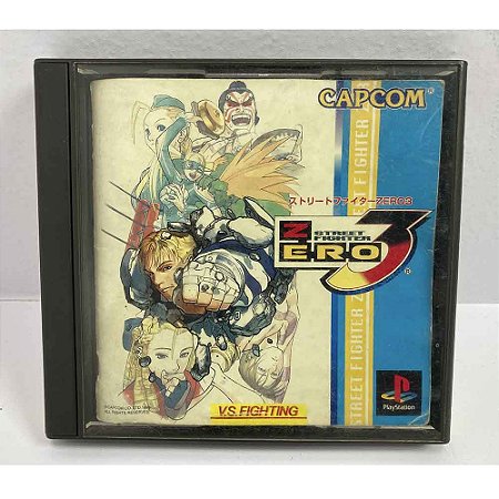 Street Fighter Zero 3 - Original PS1 JP (Usado)