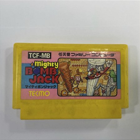 Might Bomb Jack, Famicom Nintendinho Nes JP Original (Usado)