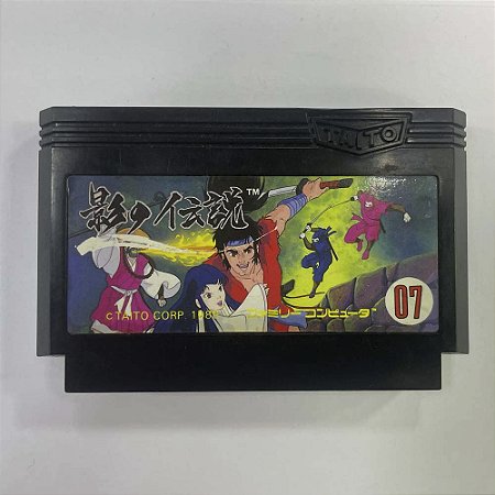 The Legend of Kage, Famicom Nintendinho Nes JP Original (Usado)
