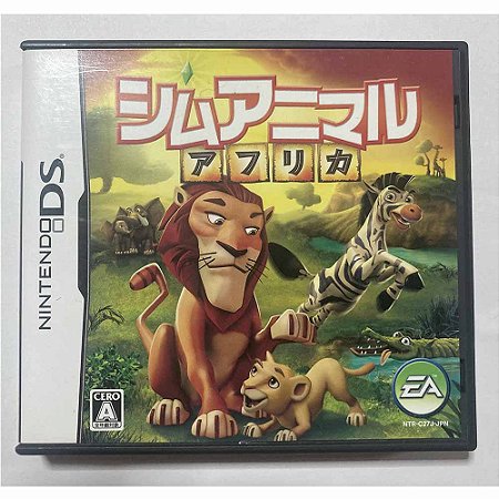 Simanimals Africa, Nintendo DS Japonês Original (Usado)