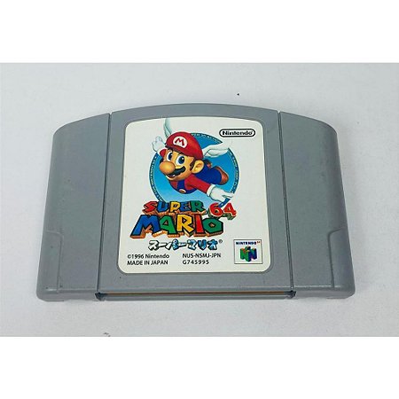Mario 64, Nintendo 64, JP, Original (Usado)