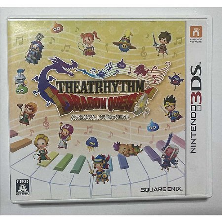 Dragonquest Theatrhythm, Nintendo 3DS Japonês Original (Usado)