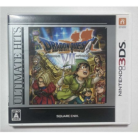 Dragon Quest VII Fragments Of Forgotten Past, Nintendo 3DS Japonês Original (Usado)