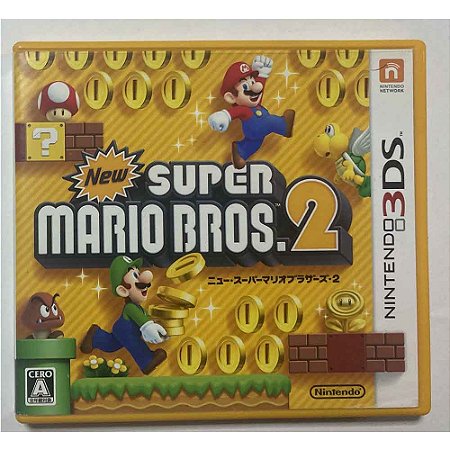New Super Mario Bros 2, Nintendo 3DS Japonês Original (Usado)