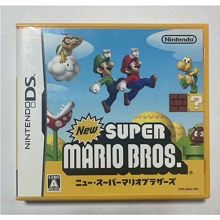 New Super Mario Bros, Nintendo DS Japonês Original (Usado)
