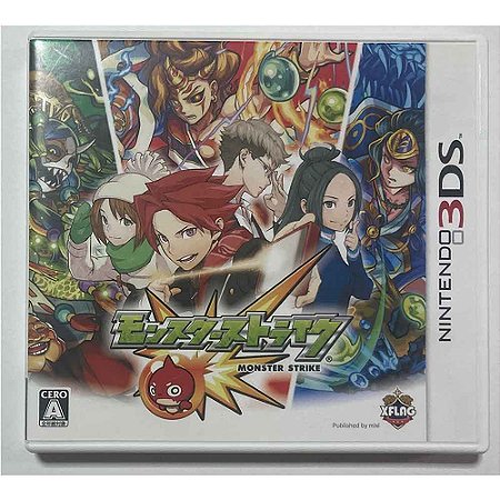 Monster Strike, Nintendo 3DS Japonês Original (Usado)