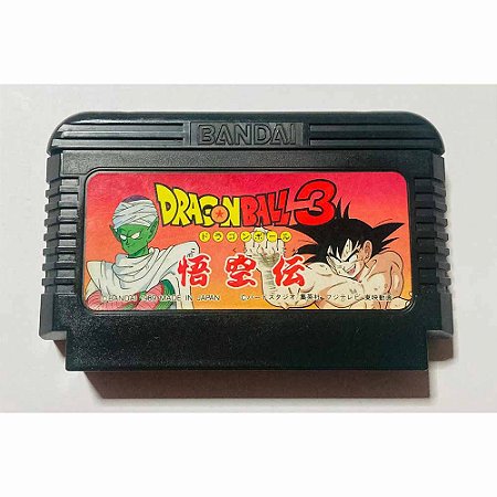Dragon Ball 3, Famicom Nintendinho Nes JP Original (Usado)
