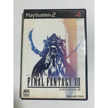 Final Fantasy XII, PS2 Japonês Original (Mídia Física) - Usado