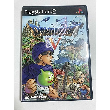 Dragon Quest V, PS2 Japonês Original (Mídia Física) - Usado