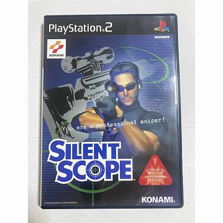 Silent Scope, PS2 Japonês Original (Mídia Física) - Usado