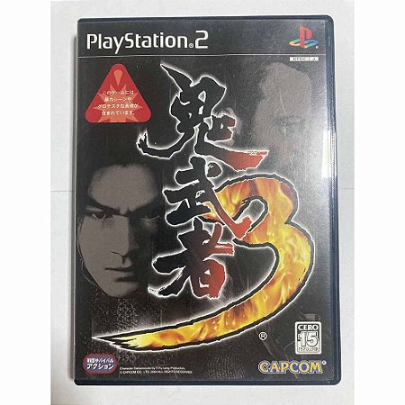 Onimusha 3, PS2 Japonês Original (Mídia Física) - Usado