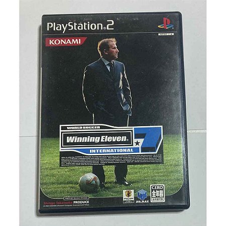 Winning Eleven 7, PS2 Japonês Original (Mídia Física) - Usado