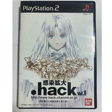 hack Vol.1, PS2 Japonês Original (Mídia Física) - Usado