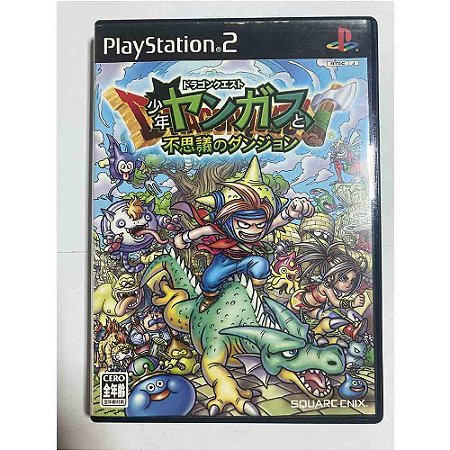 Dragon Quest: Shonen Yangus to Fushigi no Dungeon, PS2 Japonês Original (Mídia Física) - Usado