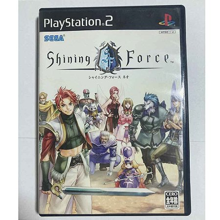 Shining Force Neo, PS2 Japonês Original (Mídia Física) - Usado