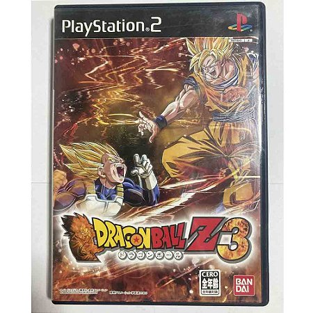 Dragon Ball Z Budokai 3, PS2 Japonês Original (Mídia Física) - Usado
