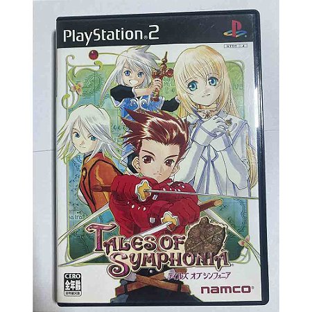 Tales Of Symphonia, PS2 Japonês Original (Mídia Física) - Usado