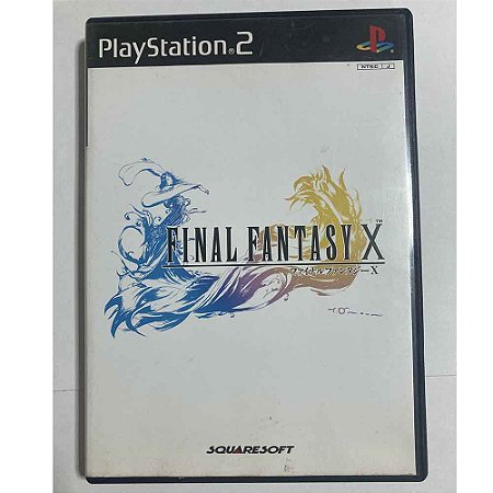 Final Fantasy X, PS2 Japonês Original (Mídia Física) - Usado