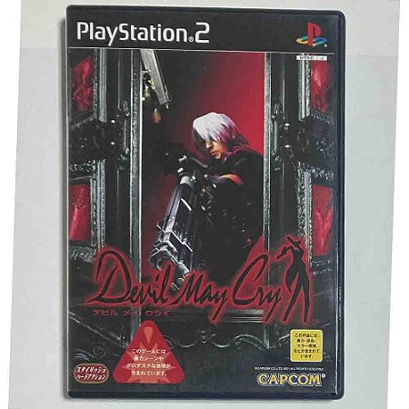 Devil May Cry, PS2 Japonês Original (Mídia Física) - Usado