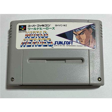 World Heroes, Super Famicom Original (Usado)