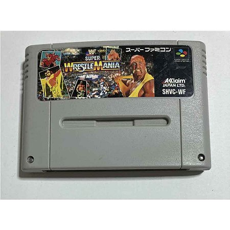 Wrestle Mania, Super Famicom Original (Usado)