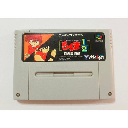 Ranma 1/2 Chounai Gekitou Hen, Super Famicom Original (Usado)