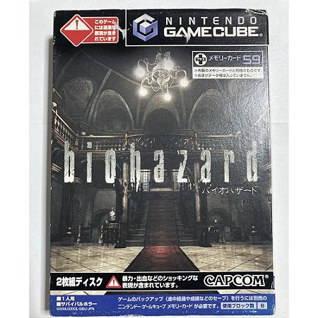 Biohazard, Gamecube Japonês Original (Mídia Física) - Usado