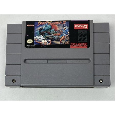 Street Fighter II, Super Nintendo, Cartucho Original (Usado)