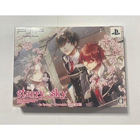 Starry Sky In Spring , PSP Japonês Original (Mídia Física) - Usado