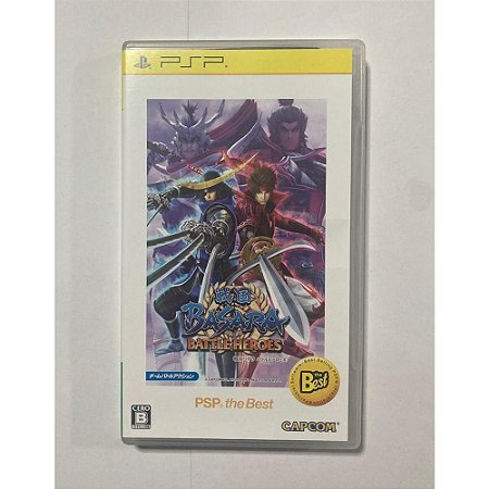 Basara Battle Heroes, PSP Japonês Original (Mídia Física) - Usado