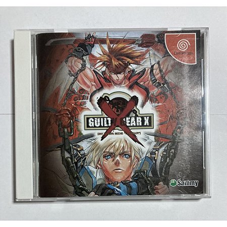 Guilty Gear X, Dreamcast Japonês Original (Mídia Física) - Usado