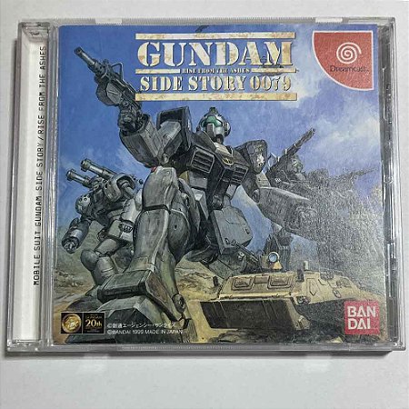Gundam Side Story 0079, Dreamcast Japonês Original (Mídia Física) - Usado