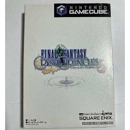 Final Fantasy Crystal Chronicles, Gamecube Japonês Original (Mídia Física) - Usado