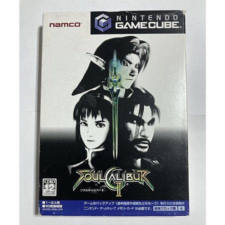 SoulCalibur II (2), Gamecube Japonês Original (Mídia Física) - Usado