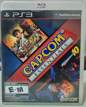 Capcom Essential (Devil May Cry 4 / Street Fighter 4) - PS3 (Mídia Física) - USADO