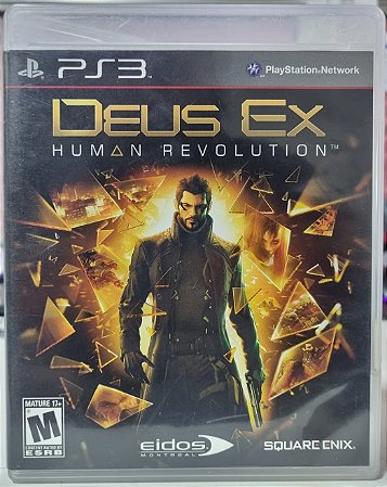 Deus Ex Human Revolution - PS3 (Mídia Física) - USADO