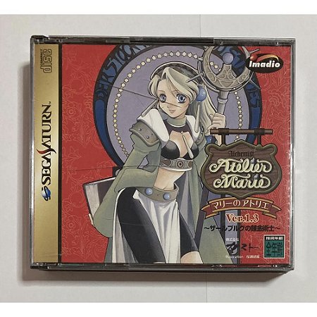 Marie no Atelier Ver.1.3, Saturno Japonês Original (Mídia Física) - Usado