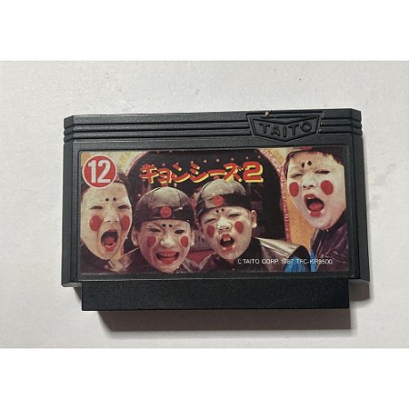 Kyonshis 2, Famicom Nintendinho Nes JP Original (Usado)