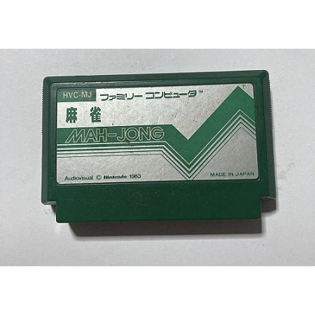 MAHJONG, Famicom Nintendinho Nes JP Original (Usado)