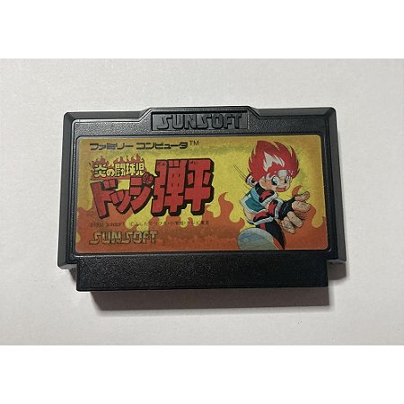 Honoo no Toukyuuji, Famicom Nintendinho Nes JP Original (Usado)